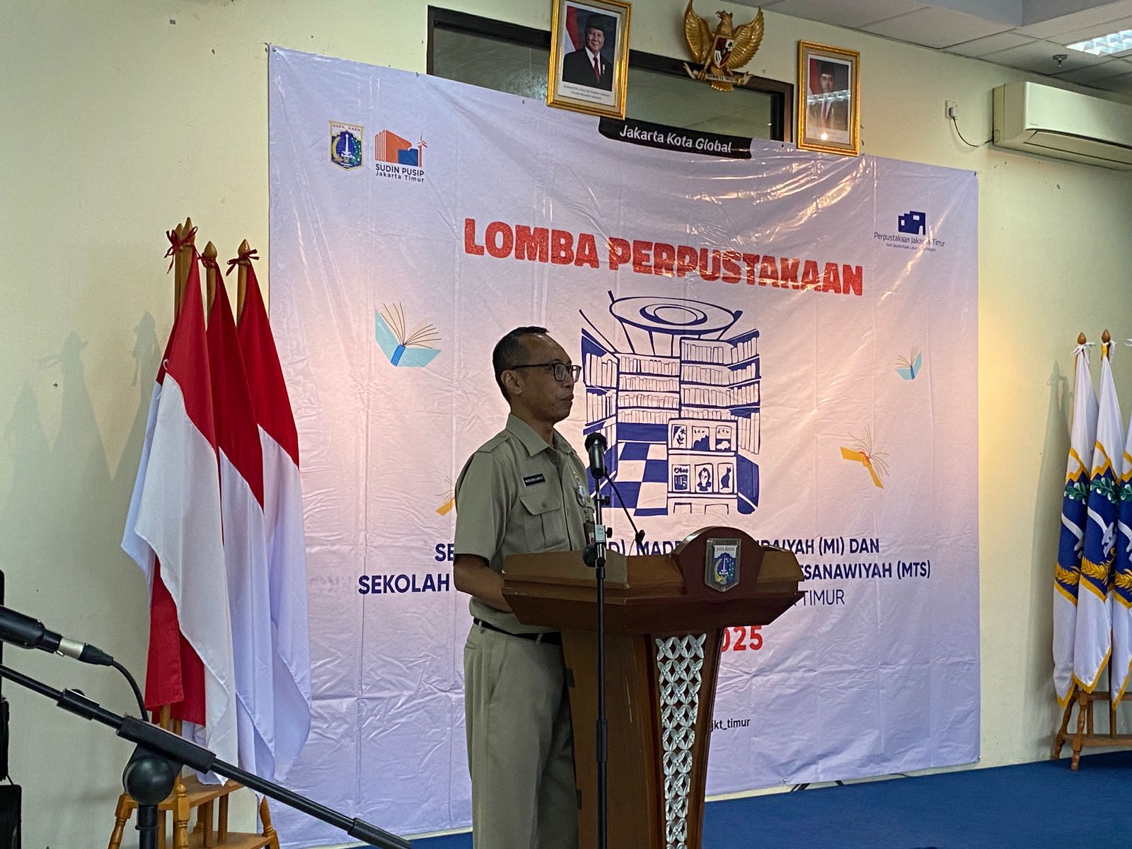 Apresiasi Lomba Perpustakaan SD/MI Dan SMP/MTs Tingkat Kota Administrasi Jakarta Timur Tahun 2025